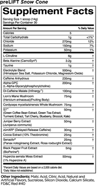 Rule1 Pre Lift - Pre Workout | Mr Vitamins