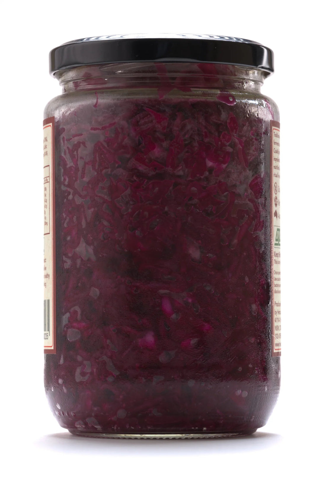 Sauerkraut Green Cabbage With Beetroot and Ginger