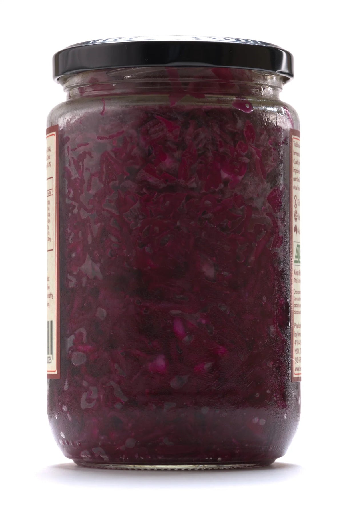 Sauerkraut Green Cabbage With Beetroot and Ginger