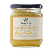 Sauerkraut Green Cabbage With Turmeric and Ginger | Mr Vitamins