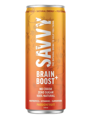 Savvy Zero Sugar Nootropic Drink Passionfruit