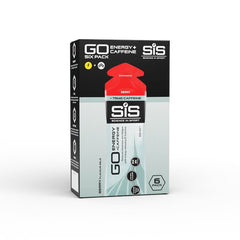 Science in Sport GO plus Caffeine Gels 6pack