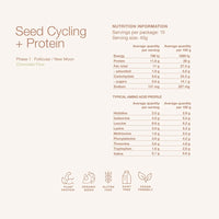 Seed Cycling + Protein Phase 1 Chocolate Flow | Mr Vitamins