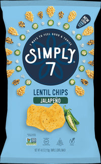 Simply 7 Jalapeno Lentil Chips | Mr Vitamins