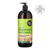 Simply Clean Body Wash Peppermint | Mr Vitamins