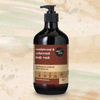 Simply Clean Body Wash Sandalwood & Cedarwood | Mr Vitamins