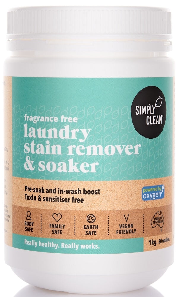 Simply Clean Fragrance Free Laundry Stain Remover – Mr Vitamins