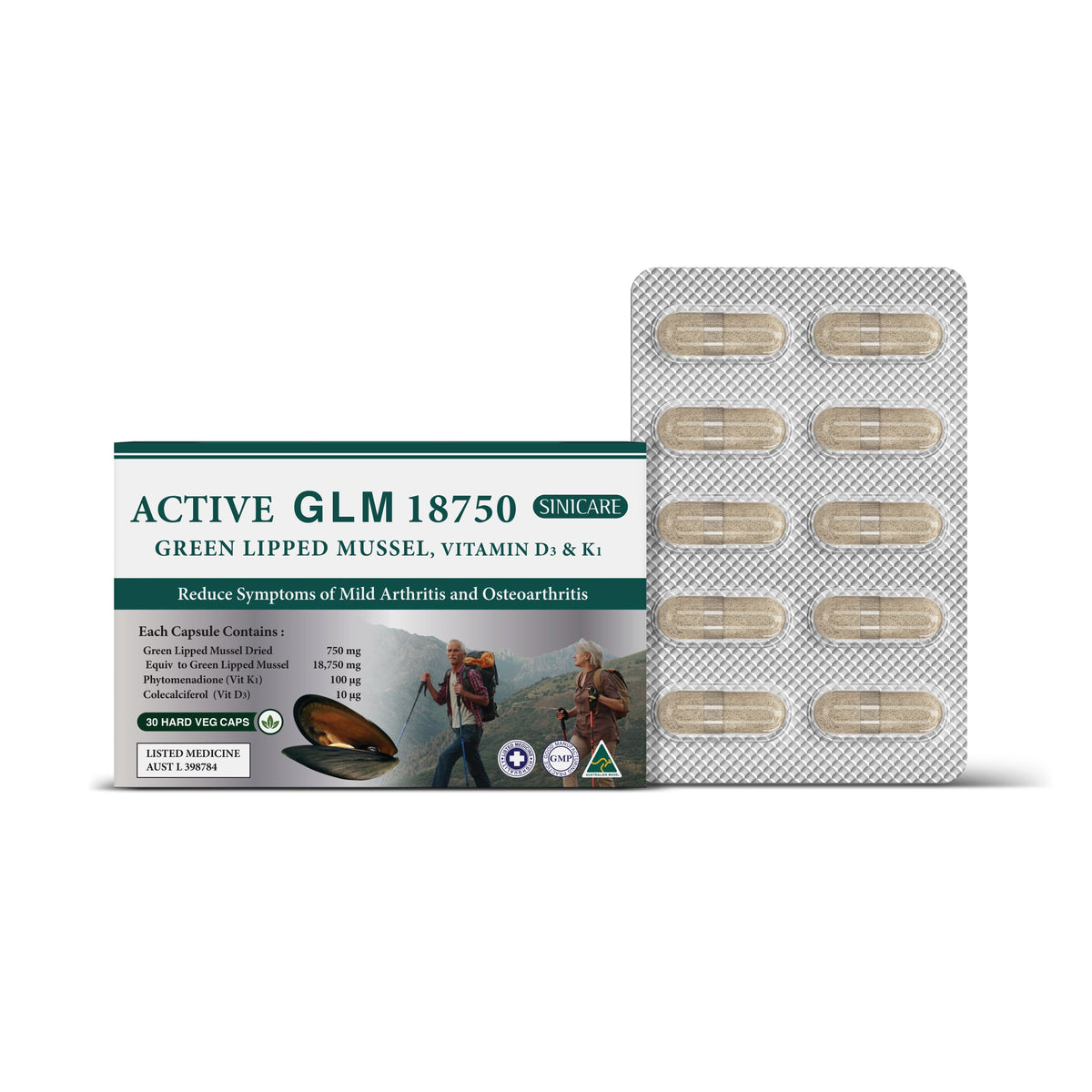 Sinicare Active GLM 18750 | Mr Vitamins