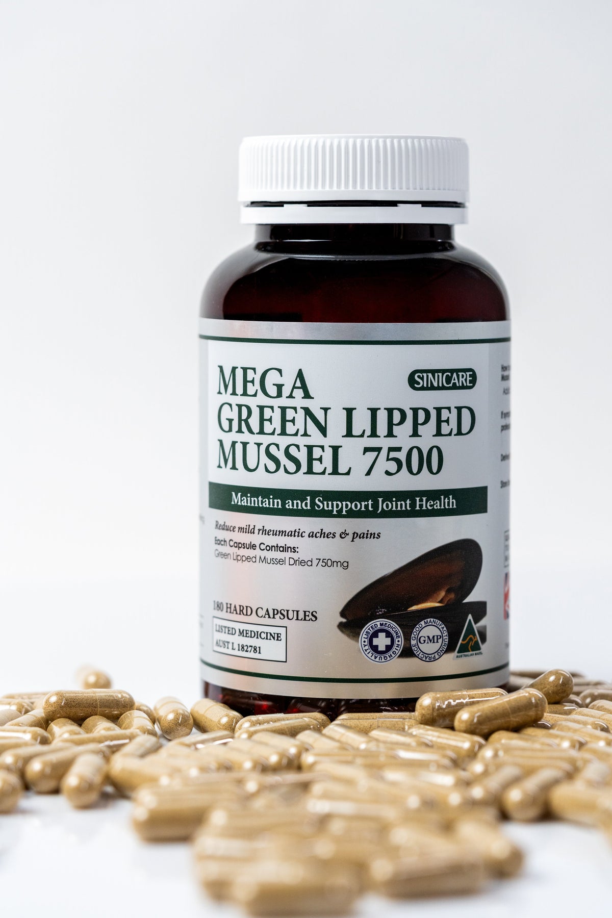 Sinicare Green Lipped Mussel 7500 | Mr Vitamins