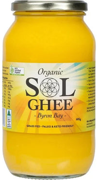 Sol Organic Grass Fed Ghee | Mr Vitamins