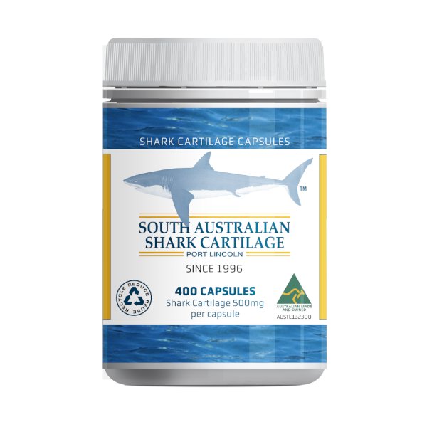 South Australian Shark Cartilage Cartilage Capsules 500mg
