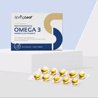 Spring Leaf Ultra-Strength High Concentrate Omega 3 1200mg Plus Vitamin D | Mr Vitamins