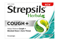 Strepsils Herbal Cough Lozenges Fresh Menthol | Mr Vitamins