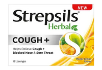 Strepsils Herbal Cough Lozenges Honey Lemon | Mr Vitamins