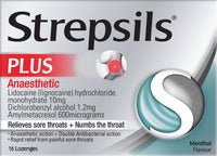 Strepsils Plus Lozenges | Mr Vitamins