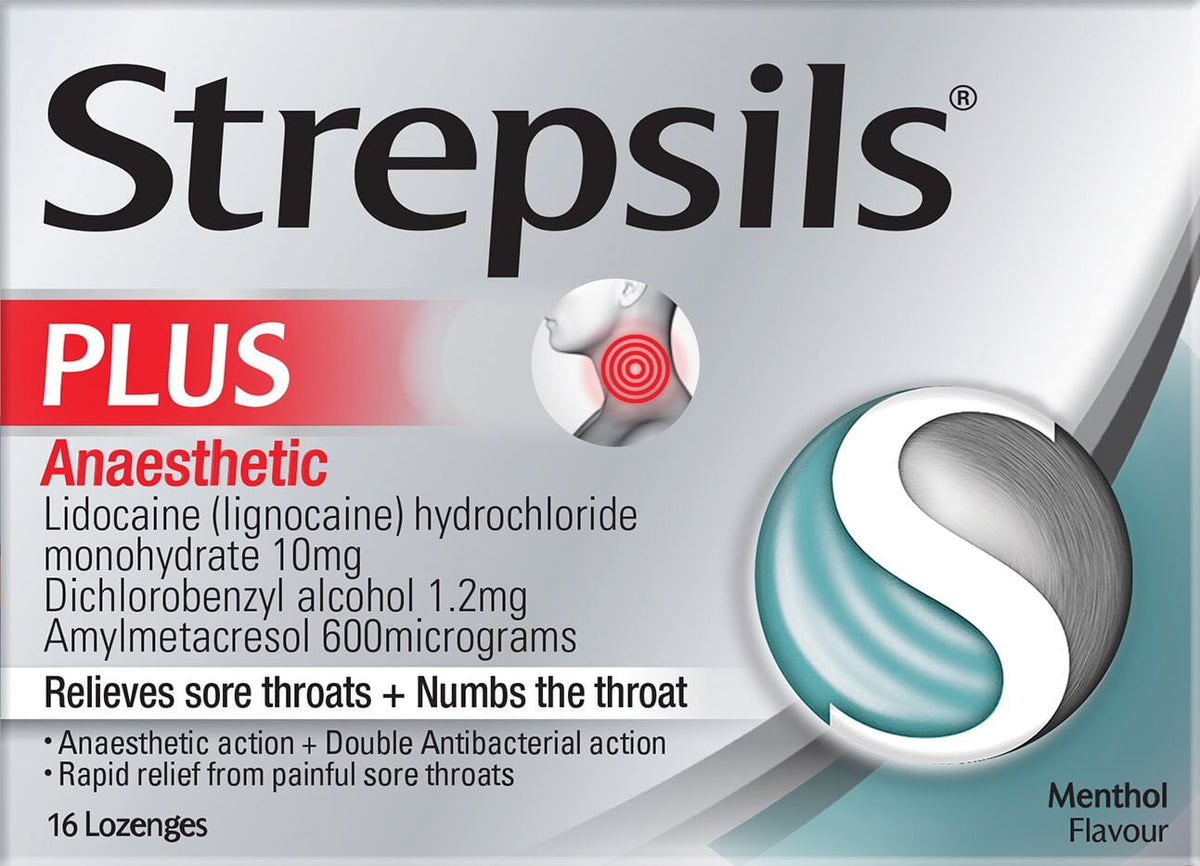 Strepsils Plus Lozenges