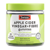 Swisse Apple Cider Vinegar & Fibre Gummies | Mr Vitamins