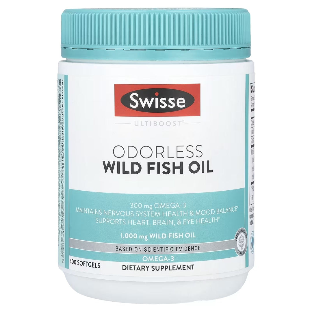 Swisse Ultiboost Odourless Wild Fish Oil 1000mg