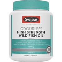 Swisse Ultiboost Odourless Wild Fish Oil High Strength 1500mg | Mr Vitamins