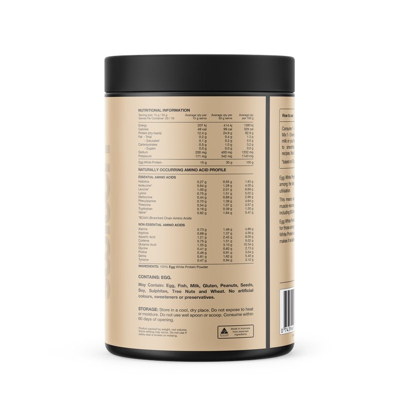 Switch Nutrition 100% Pure EGG WHITE PROTEIN Powder | Mr Vitamins