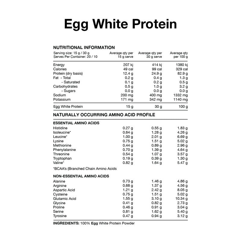 Switch Nutrition 100% Pure EGG WHITE PROTEIN Powder | Mr Vitamins