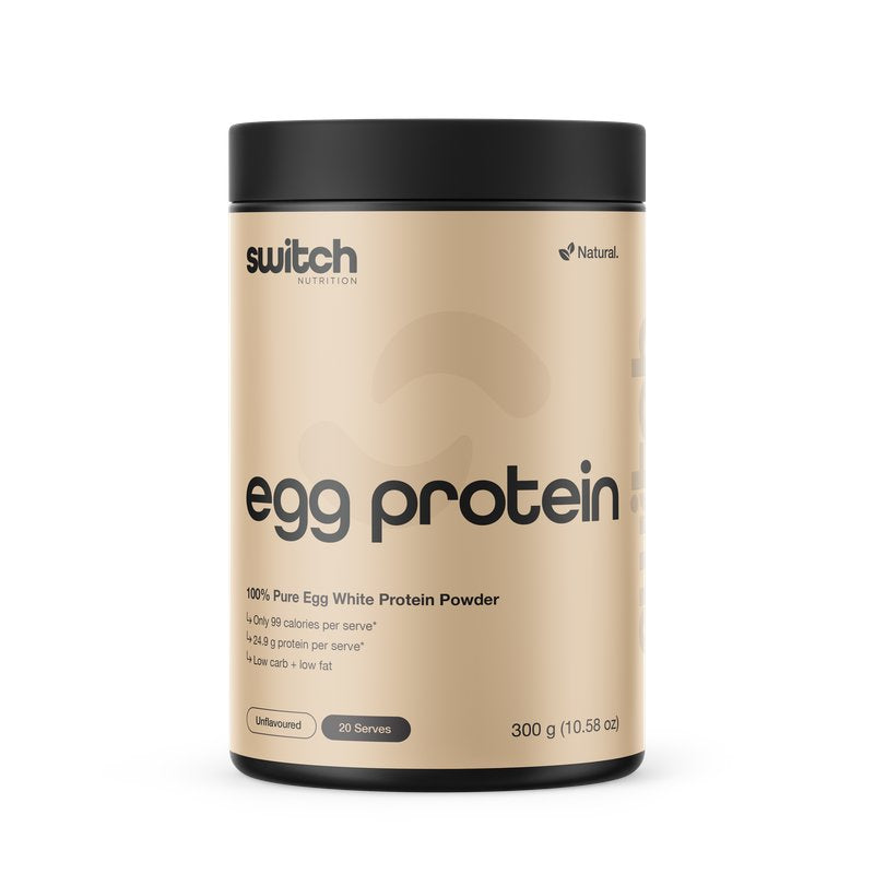 Switch Nutrition 100% Pure EGG WHITE PROTEIN Powder | Mr Vitamins