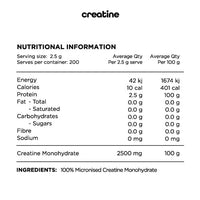 Switch Nutrition CREATINE MONOHYDRATE | Mr Vitamins