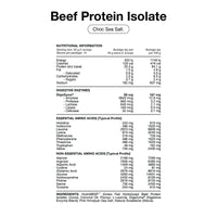 Switch Nutrition Grass Fed Beef Protein Isolate Choc Sea Salt | Mr Vitamins