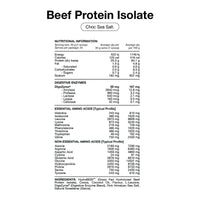 Switch Nutrition Grass Fed Beef Protein Isolate Choc Sea Salt | Mr Vitamins