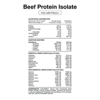 Switch Nutrition Grass Fed Beef Protein Isolate Iced Latte | Mr Vitamins