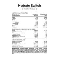Switch Nutrition Hydrate Sugar Free Assorted pack | Mr Vitamins