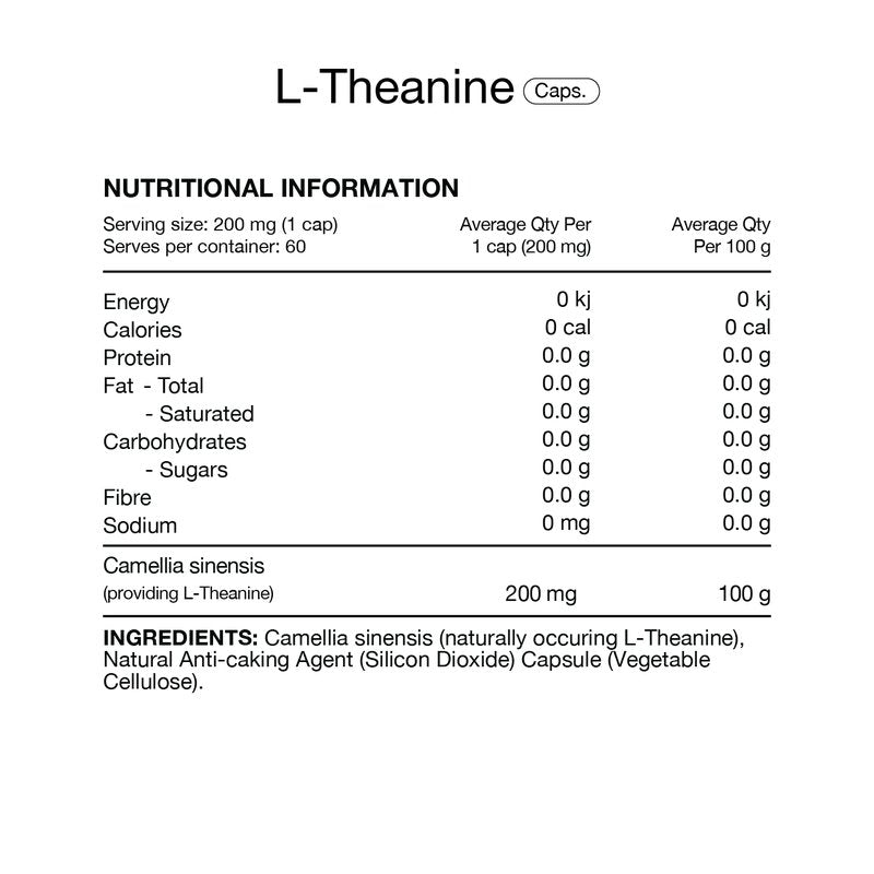 Switch Nutrition L-THEANINE | Mr Vitamins