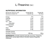Switch Nutrition L-THEANINE | Mr Vitamins