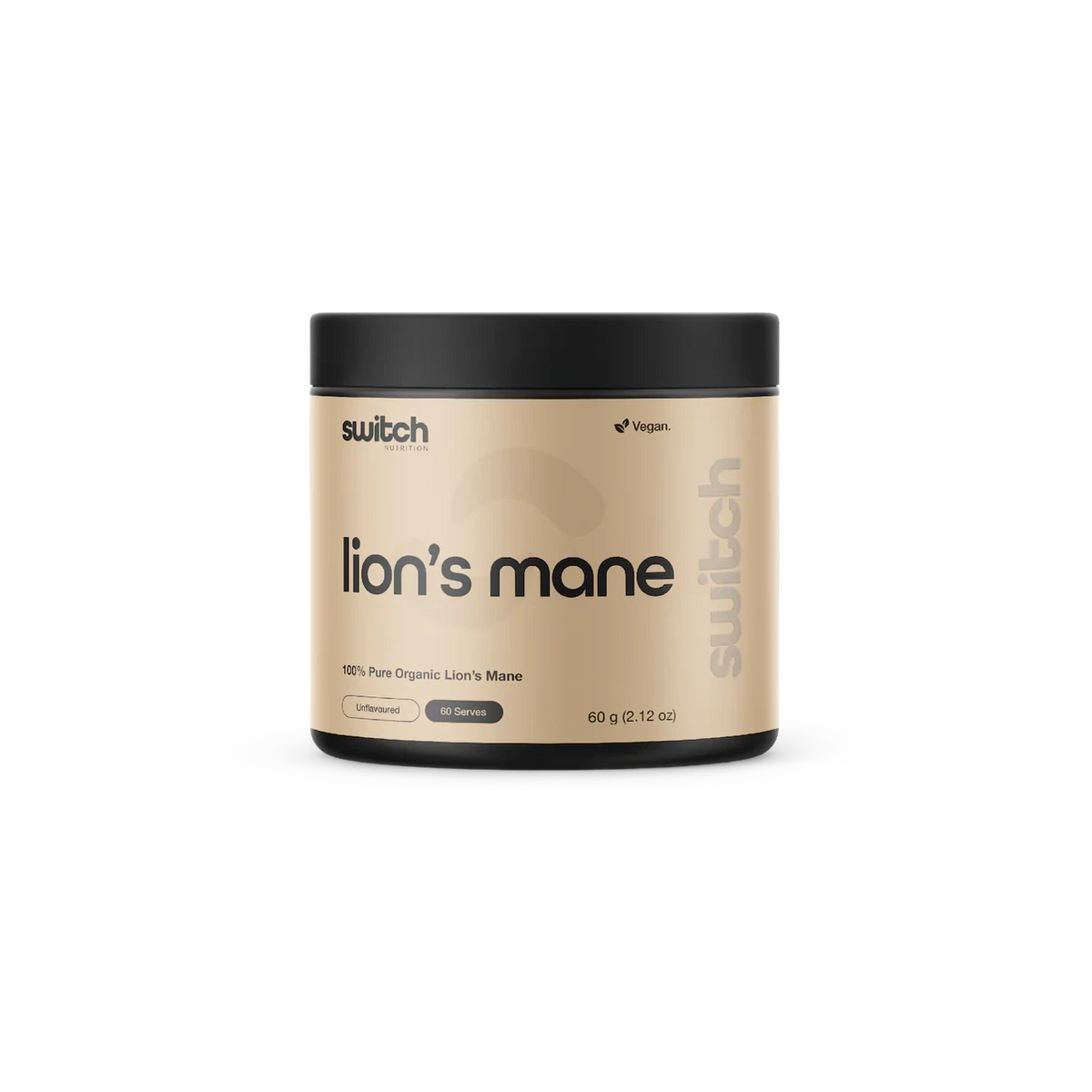 Switch Nutrition LIONS MANE POWDER | Mr Vitamins