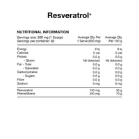 Switch Nutrition RESVERATROL+ | Mr Vitamins