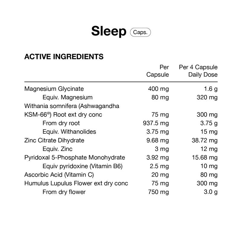 Switch Nutrition Sleep + Capsules | Mr Vitamins