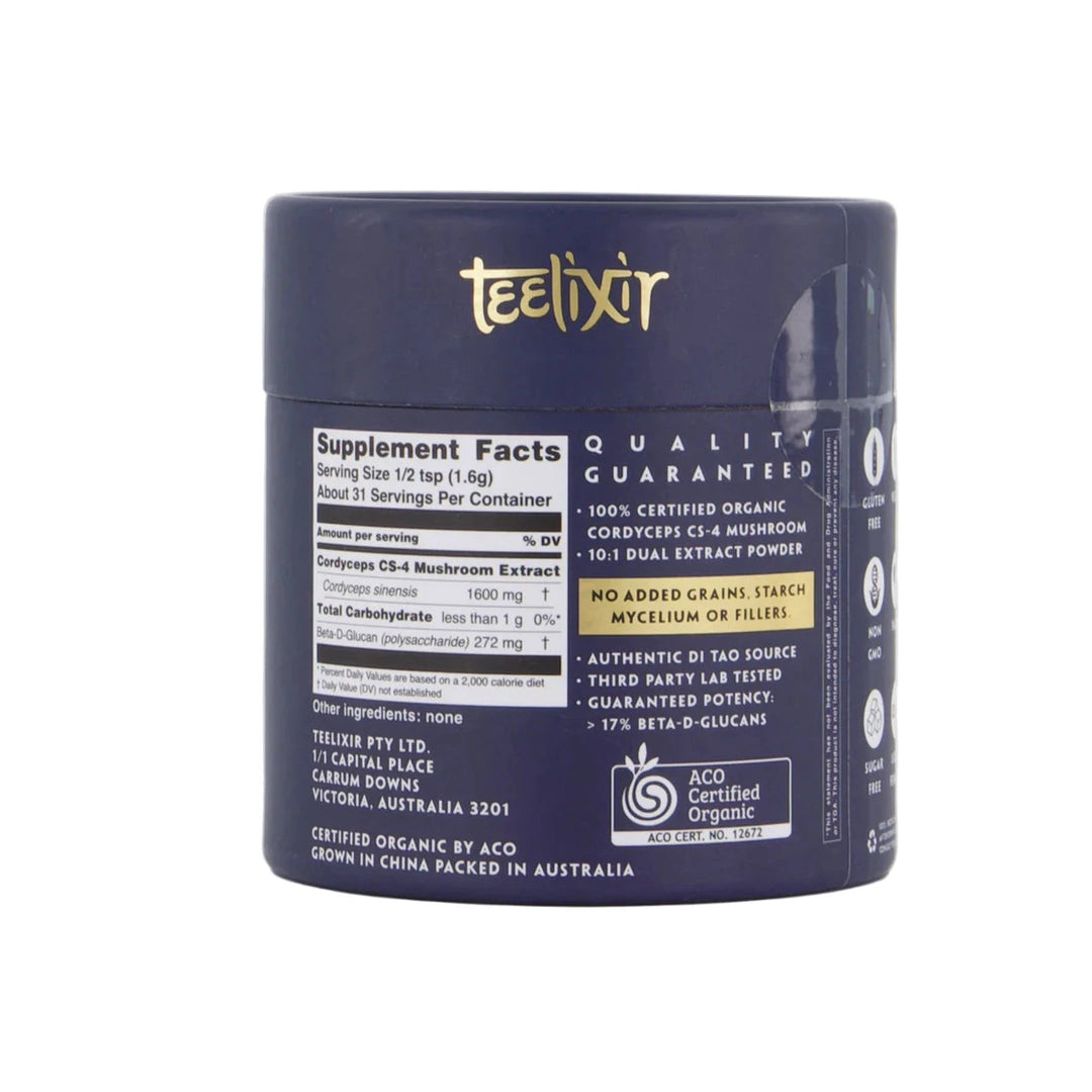 Teelixir Cordyceps Mushroom Powder