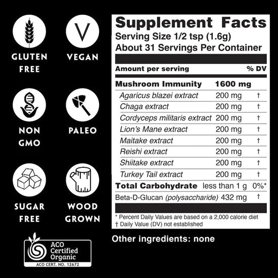 Teelixir Immune Defence Mushroom blend 100g