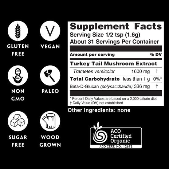 Teelixir Turkey Tail Mushroom Powder | Mr Vitamins