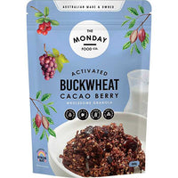 THE MONDAY FOOD CO. Activated Buckwheat Granola Cacao Berry | Mr Vitamins