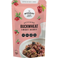 THE MONDAY FOOD CO. Activated Buckwheat Granola Sweet Berry
