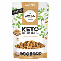 The Monday Food Co. Keto Gourmet Granola Crunchy Peanut Butter