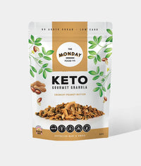The Monday Food Co. Keto Gourmet Granola Crunchy Peanut Butter | Mr Vitamins