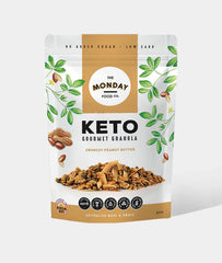 The Monday Food Co. Keto Gourmet Granola Crunchy Peanut Butter