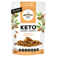 The Monday Food Co. Keto Gourmet Granola Crunchy Roast Almond & Cardamon