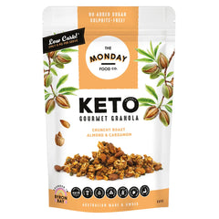 The Monday Food Co. Keto Gourmet Granola Crunchy Roast Almond & Cardamon