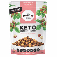 The Monday Food Co. Keto Gourmet Granola Crunchy Roast Hazelnut