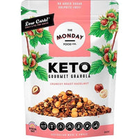 The Monday Food Co. Keto Gourmet Granola Crunchy Roast Hazelnut | Mr Vitamins