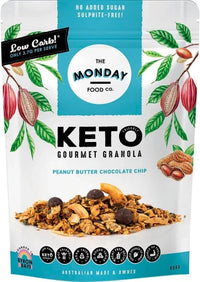 The Monday Food Co. Keto Gourmet Granola Peanut Butter Chocolate Chip | Mr Vitamins