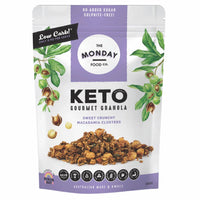 The Monday Food Co. Keto Gourmet Granola Sweet Crunchy Macadamia Clusters | Mr Vitamins
